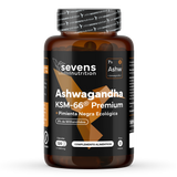 Ashwagandha KSM-66 Premium + Organic Black Pepper