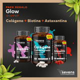Pack Glow Incluye Colágeno Marino + Biotina + Astaxantina