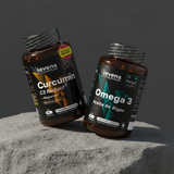 Duplo - Cúrcuma  C3 Reduct + Omega 3 Vegetal - Salud Articular y Cardiovascular
