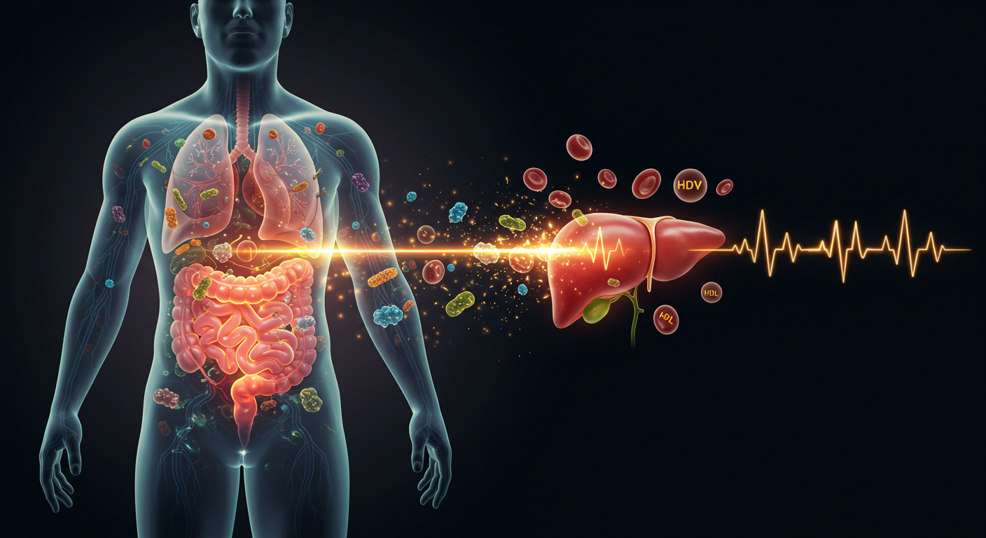 Colesterol, hígado y peso: el papel olvidado de la microbiota