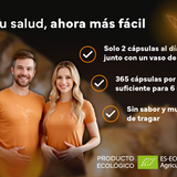 Cúrcuma BIO con Jengibre y Pimienta Negra - 1410 mg por Dosis - 365 Cápsulas Veganas