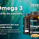 Omega 3 2000mg Premium | Omegatex® | Capsulas Blandas de Gel. Máxima Concentración con 720mg EPA y 480 mg DHA