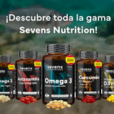 Omega 3 2000mg Premium | Omegatex® | Capsulas Blandas de Gel. Máxima Concentración con 720mg EPA y 480 mg DHA
