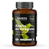 Comprar Aceite de Orégano con AOVE ecólogico y 80% carvacrol de Sevens Nutrition