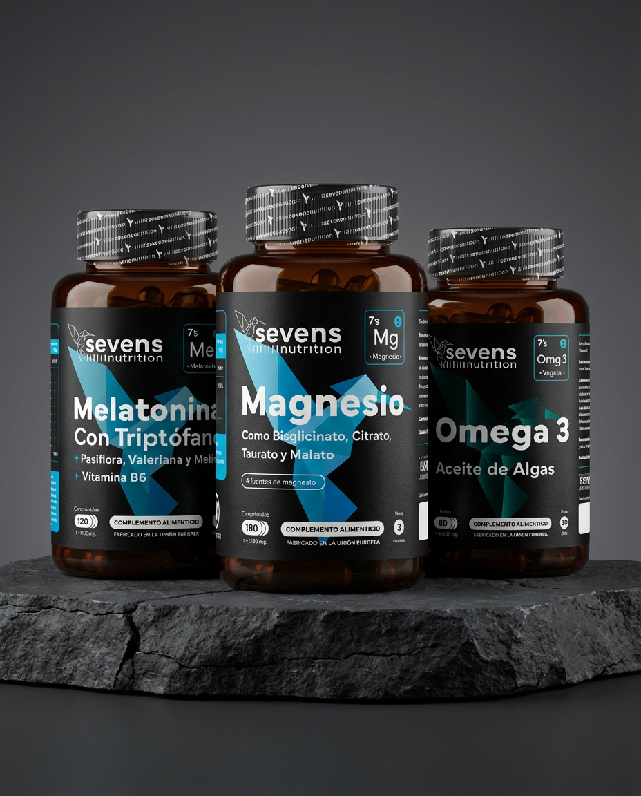 La melatonina contribuye a reducir el tiempo necesario para dormirse y facilita una rutina nocturna más tranquila.