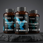 La melatonina contribuye a reducir el tiempo necesario para dormirse y facilita una rutina nocturna más tranquila.