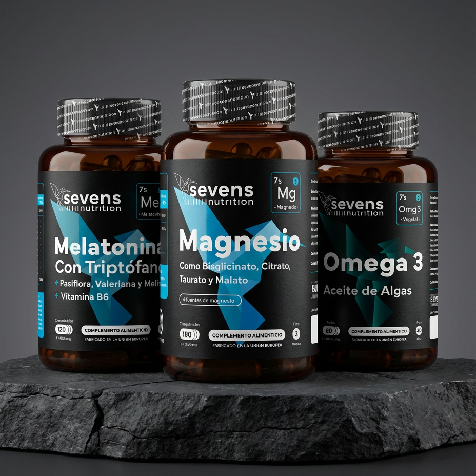 La melatonina contribuye a reducir el tiempo necesario para dormirse y facilita una rutina nocturna más tranquila.