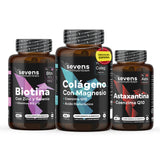 Combinación de nutrientes que ayudan a mejorar la luminosidad, la suavidad y la vitalidad de la piel desde dentro.