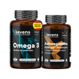 Duplo – Ashwagandha + Omega 3 Pescado – Equilibrio mental y función cardiovascular