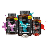 Glow Pack Includes Marine Collagen + Biotin + Astaxanthin