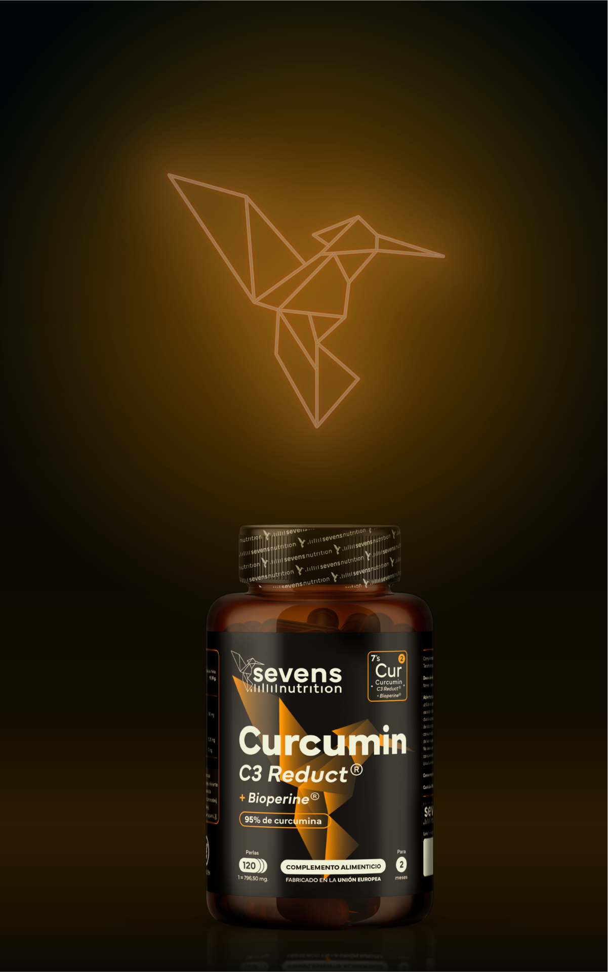 Curcumin c3 Reduct®<br>
+ Bioperine®