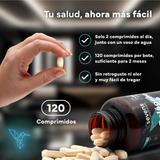 Colágeno con Magnesio Ácido Hialurónico y Coenzima Q10 -120 Cápsulas