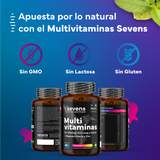 Complejo Multivitamínico Completo Con Biotina, Hierro, Magnesio y Zinc-Para Hombre y Mujer con Minerales y Ginseng - 365 Comprimidos