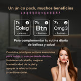 Pack Belleza y Bienestar  Incluye Biotina + Colágeno + Omega 3
