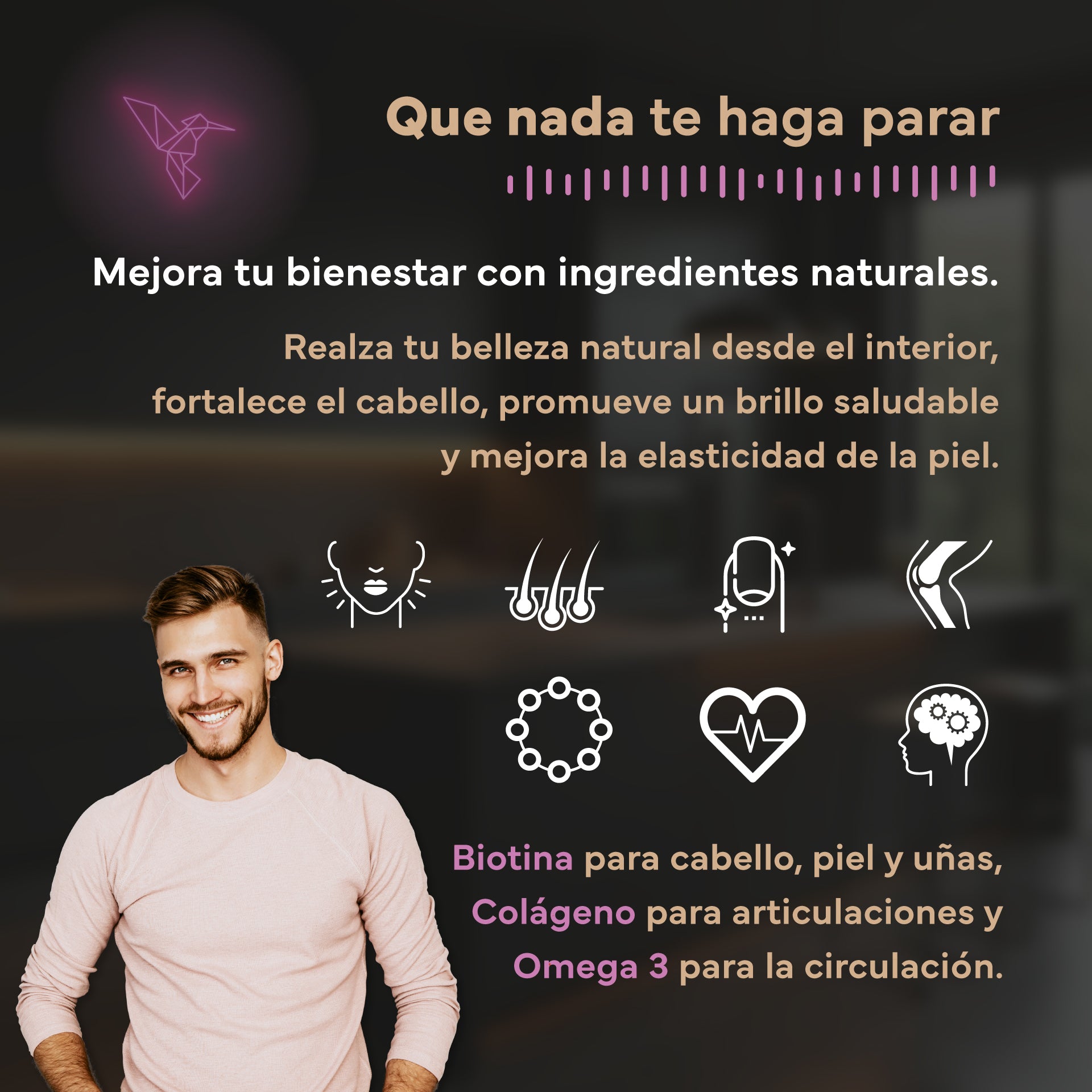 Inograf Pack Pack Belleza y Bienestar. Incluye Biotina + Colágeno + Omega 3 – Sevens ...