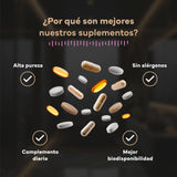 Pack Belleza y Bienestar  Incluye Biotina + Colágeno + Omega 3