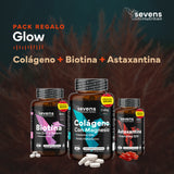 Pack Glow Incluye Colágeno Marino + Biotina + Astaxantina