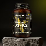 Vitamina D3 y K2 4000 UI + 200 µg de Vitamina K2 MK7 con Aceite de Oliva Virgen Extra – Alta Biodisponibilidad de MK 7