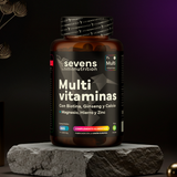 Complejo Multivitamínico Completo Con Biotina, Hierro, Magnesio y Zinc-Para Hombre y Mujer con Minerales y Ginseng - 365 Comprimidos