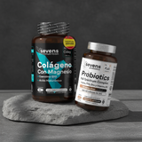 Duplo – Probióticos + Colágeno Marino – Microbiota intestinal y mantenimiento de la piel