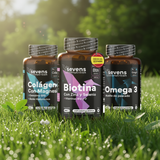 Pack Belleza y Bienestar  Incluye Biotina + Colágeno + Omega 3