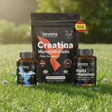 Pack Rendimiento Incluye  Creatina Monohidratada + Magnesio + Multivitaminas