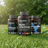Pack Energía y Vitalidad  Incluye  Multivitaminas + Omega 3 Pescado + Magnesio