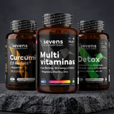 Pack Detox. Incluye Cardo Mariano + Cúrcuma  + Multivitaminas