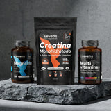 Mamá Puede con Todo - Pack Rendimiento. Incluye Creatina Monohidratada + Magnesio + Multivitaminas