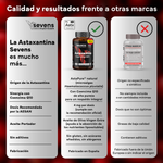 Comprar Astaxantina premium de Sevens Nutrition, apoyo para la belleza y el bienestar
