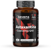 Astaxantina Sevens Nutrition, antioxidante natural para proteger las células.