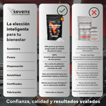 Creatina monohidrato natural de Sevens Nutrition para entrenamientos intensos