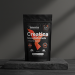 Suplemento de creatina pura que mejora la energía y la potencia muscular