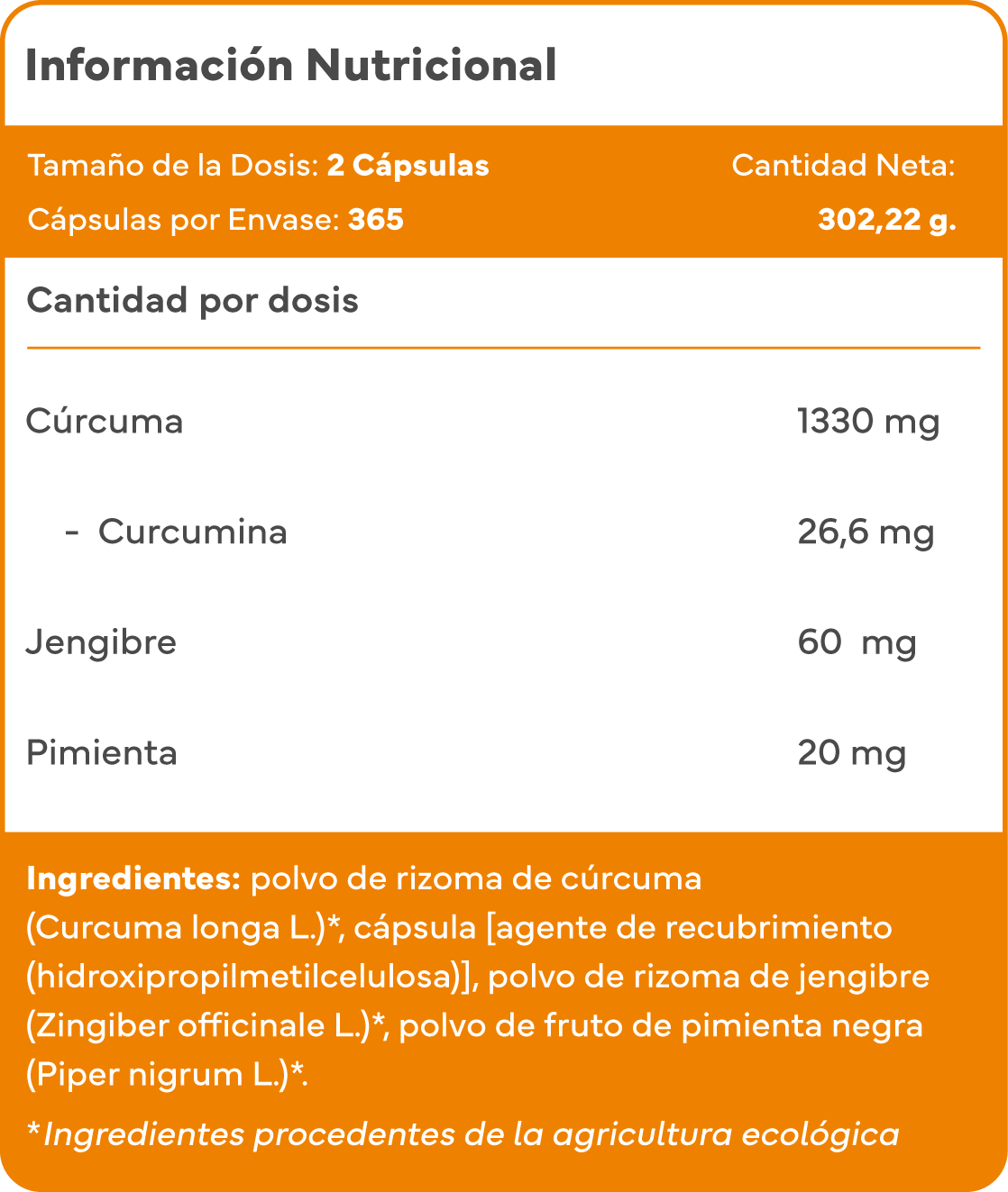 Comprar cúrcuma antiinflamatoria Sevens Nutrition