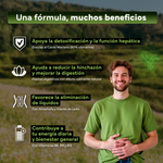 Suplemento Detox Sevens Nutrition para apoyar el hígado y el colon