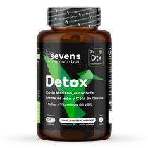 DETOX Sevens Nutrition, suplemento natural para depuración y bienestar digestivo