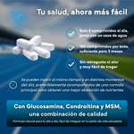 Fórmula completa con glucosamina, condroitina y boswellia para las articulaciones Sevens Nutrition
