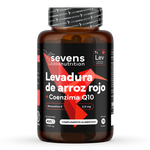 Levadura de arroz rojo Sevens Nutrition con Monacolina K y Coenzima Q10