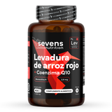 Levadura de arroz rojo Sevens Nutrition con Monacolina K y Coenzima Q10