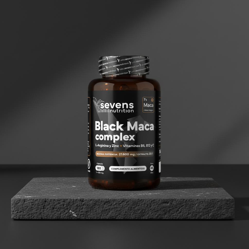Comprar suplemento de maca negra para energía, vitalidad y bienestar diario