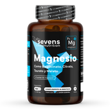Magnesio Sevens Nutrition con bisglicinato, malato, citrato y taurato