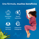 Melatonina Sevens Nutrition con fórmula natural para relajación antes de dormir