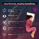 Melatonina 1 mg con manzanilla y pasiflora para descanso nocturno Sevens Nutrition