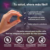 Melatonina Gummies Sevens Nutrition con fórmula natural para relajación antes de dormir