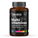 Multivitaminas Sevens Nutrition con vitaminas y minerales esenciales