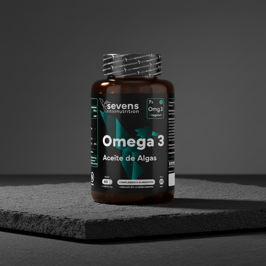 Comprar aceite de algas vegano 1000 mg en softgel con alto contenido en Omega 3