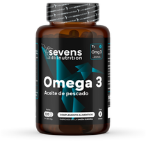 Omega 3 de pescado Sevens Nutrition con 720 mg EPA y 480 mg DHA