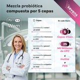 Probióticos con inulina y FOS para protección de la microbiota íntima