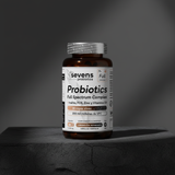 Suplemento probiótico con prebióticos, zinc y vitaminas Sevens Nutrition