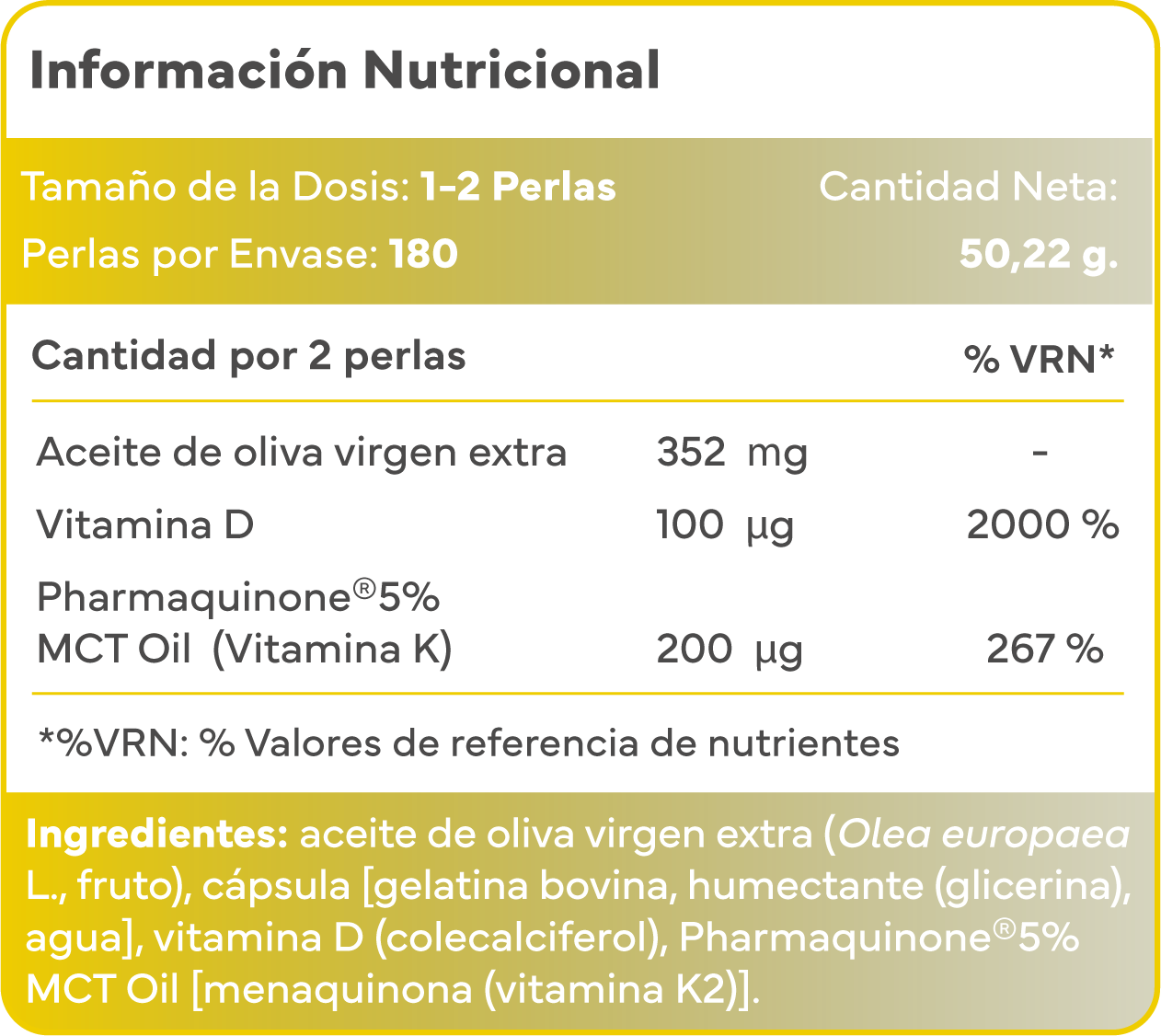 Fórmula sinérgica D3K2 para salud ósea e inmunitaria
